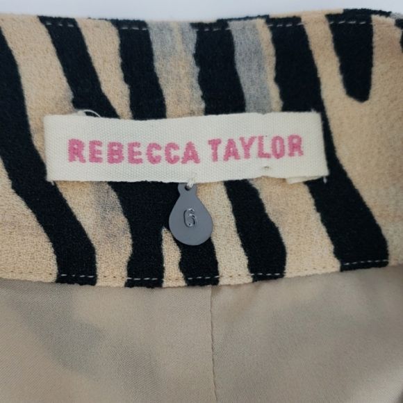 REBECCA TAYLOR tiger print shorts - Picture 3 of 5